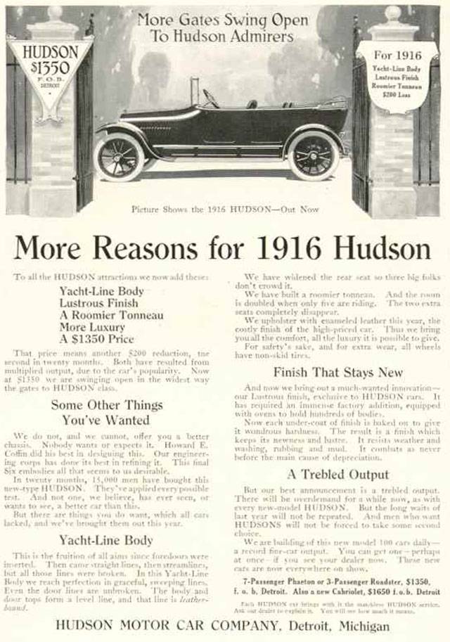 1916 Hudson 6